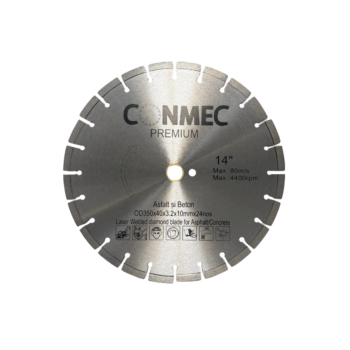 Disc diamantat universal COMBI CONMEC 350 mm asfalt și beton vechi