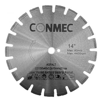 Disc diamantat pt asfalt Conmec 350