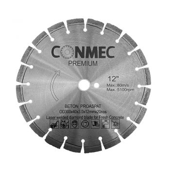 Disc diamantat pt beton proaspat CONMEC Premium 300