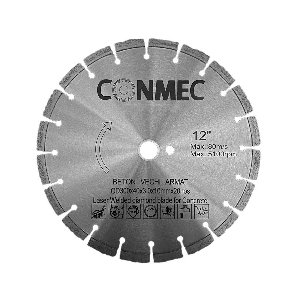 Disc diamantat pt beton vechi Conmec 300