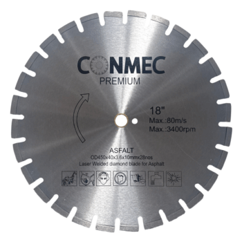 Disc diamantat asfalt CONMEC 450