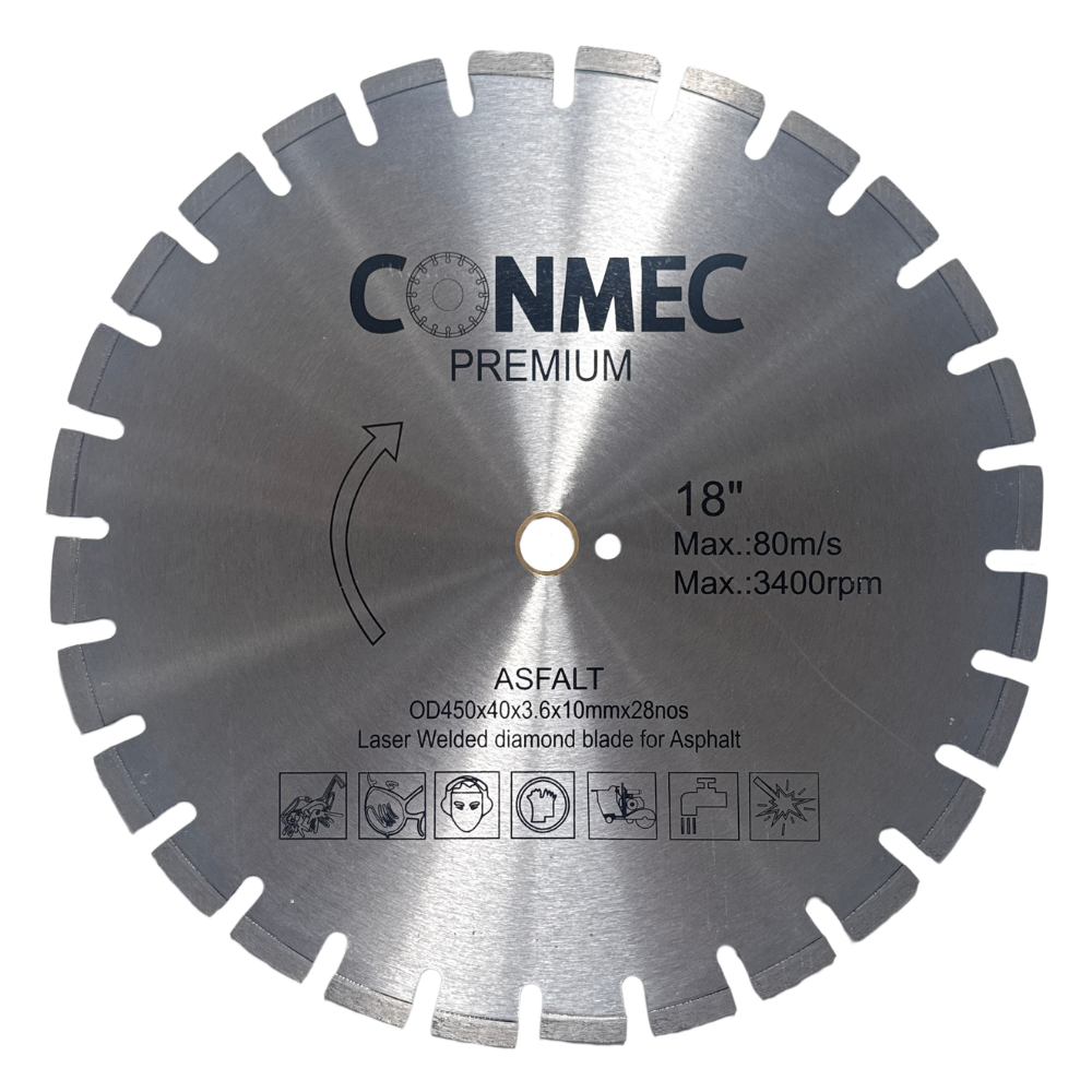 Disc diamantat asfalt CONMEC 450