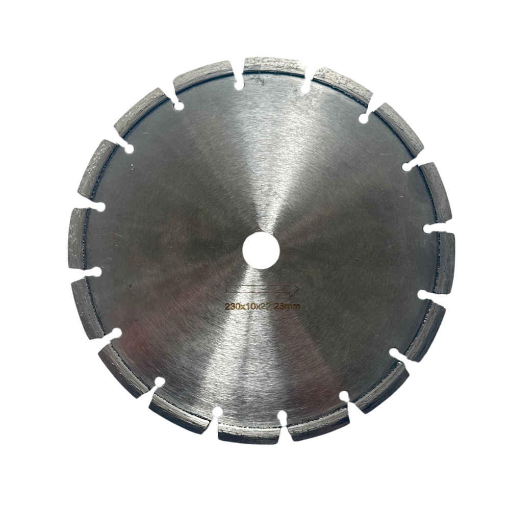 Disc diamantat șanfrenat în V CONMEC 230 mm pentru mașini de debitat